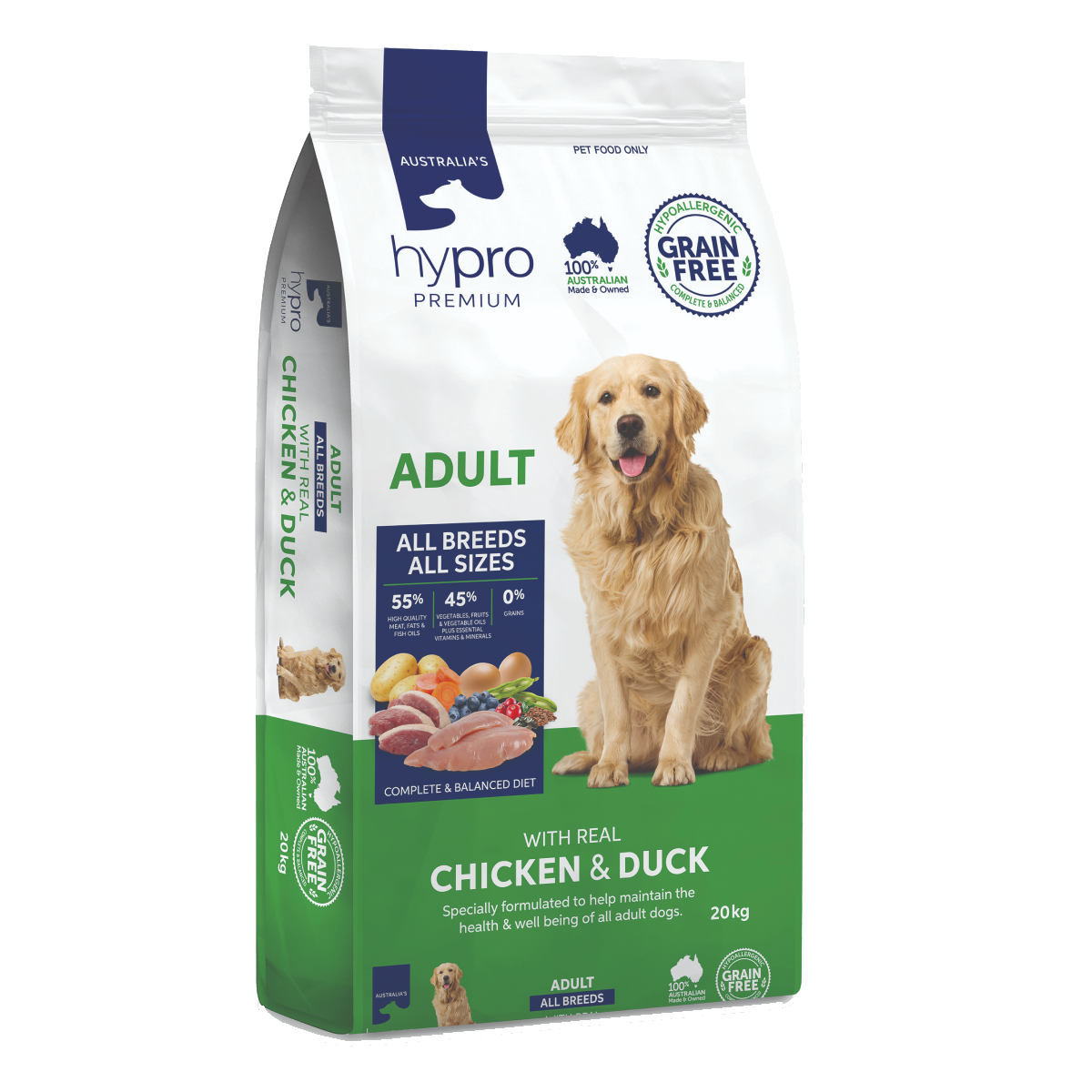 Hypro Premium Adult Dog Chicken and Duck