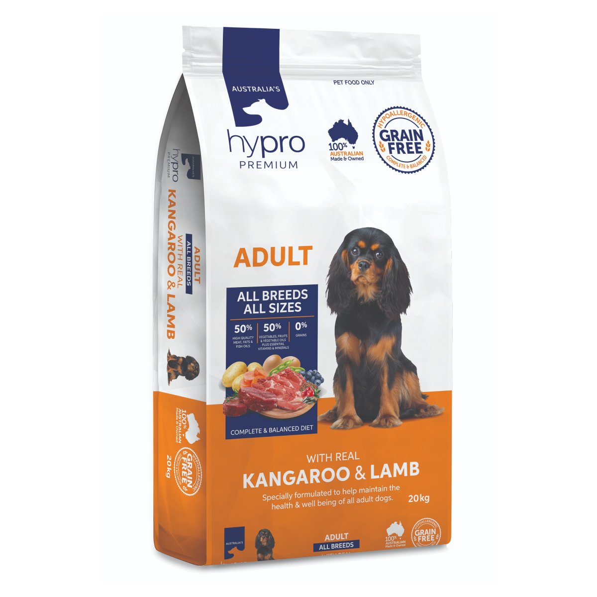 Hypro Premium Grain Free Adult Dog Kangaroo & Lamb