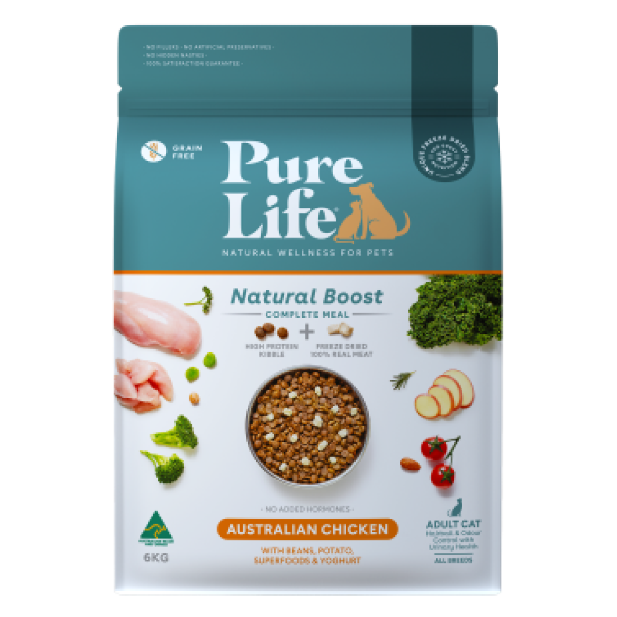 Pure Life Chicken Kibble for Cats