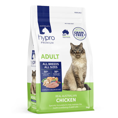 hypro-premium-adult-cat-chicken-9kg-front