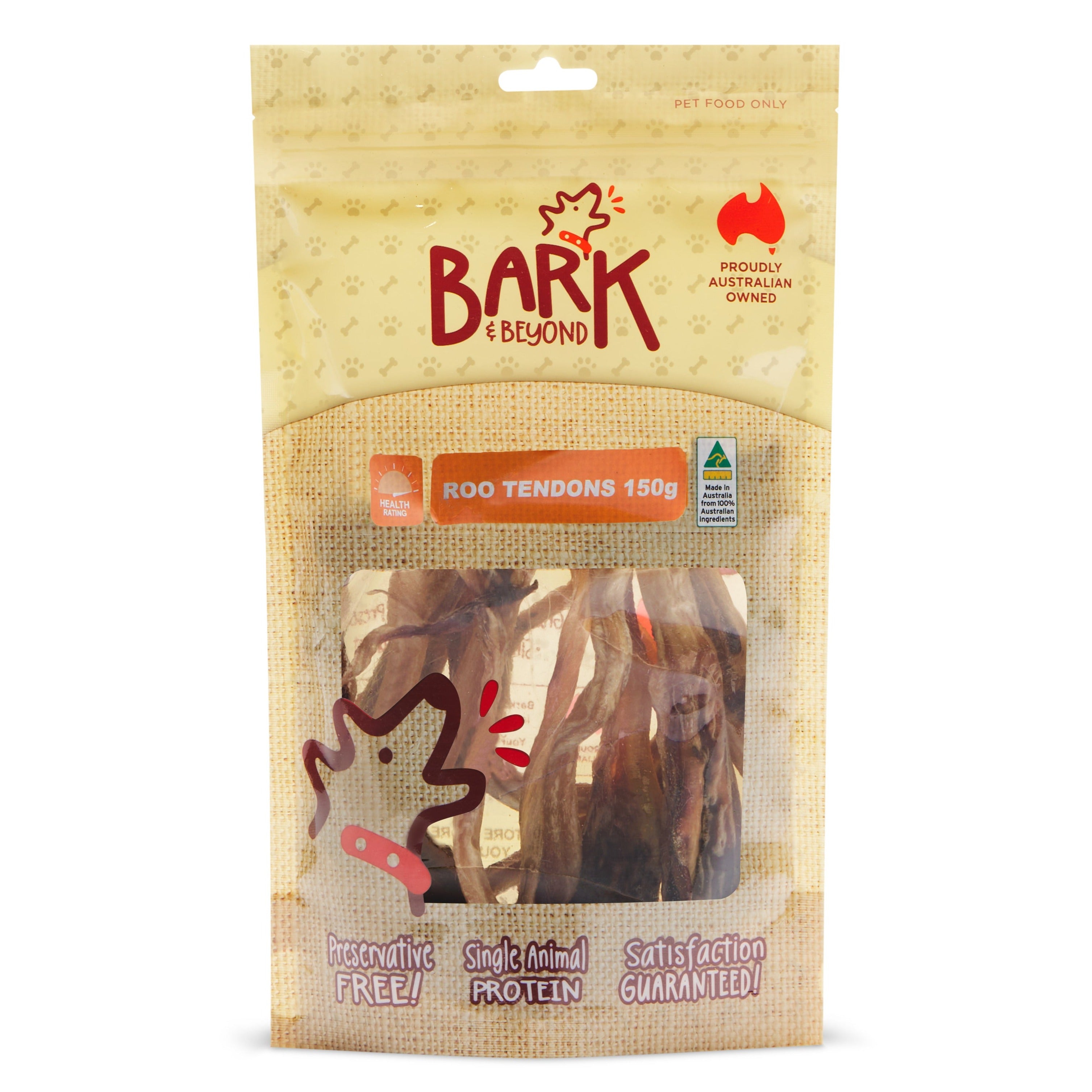 Bark & Beyond Kangaroo Tendons