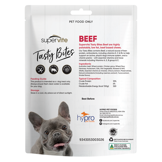 Supervite Tasty Bites Beef