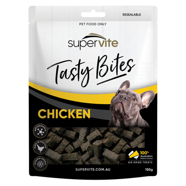 Supervite Tasty Bites Chicken Dog Treats