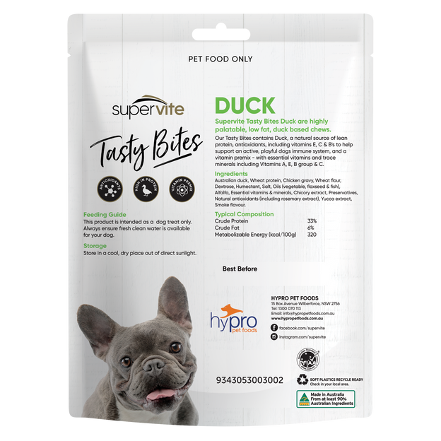 Supervite Tasty Bites Duck