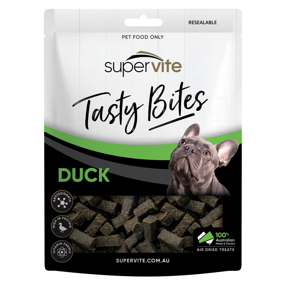 Supervite Tasty Bites Duck Dog Treats