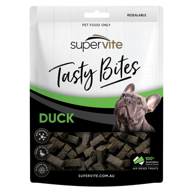 Supervite Tasty Bites Duck Dog Treats